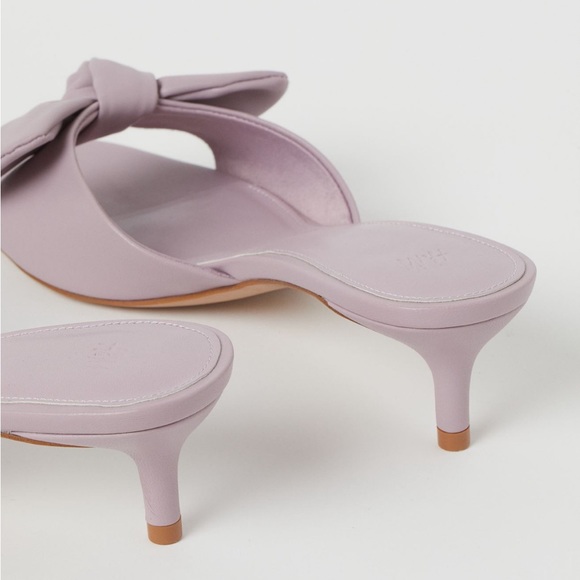 NWT H&M Purple Slip-on Sandals Size 7 - Picture 3 of 4